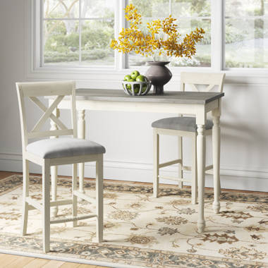 Counter height white 2025 table and chairs